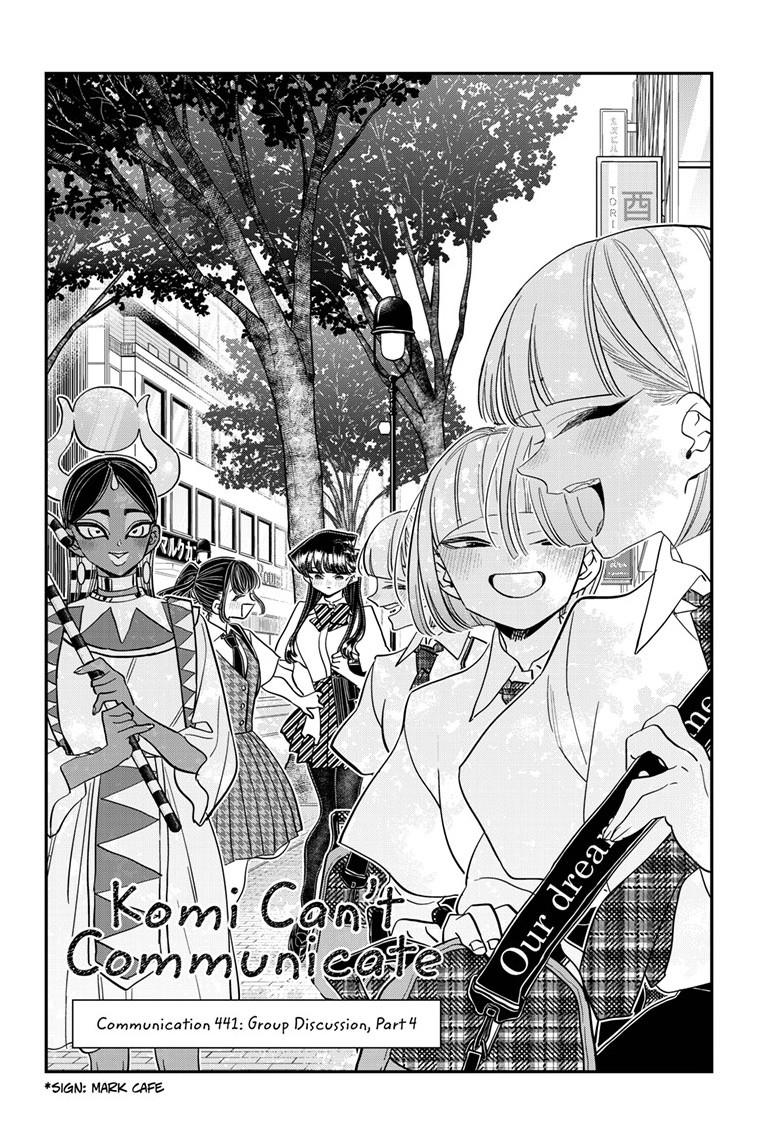 Komi Can’t Communicate, Chapter 441 image 02